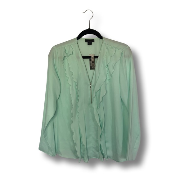 NWT AQUA ‘METAPHOR’ BLOUSE!! - Picture 1 of 5